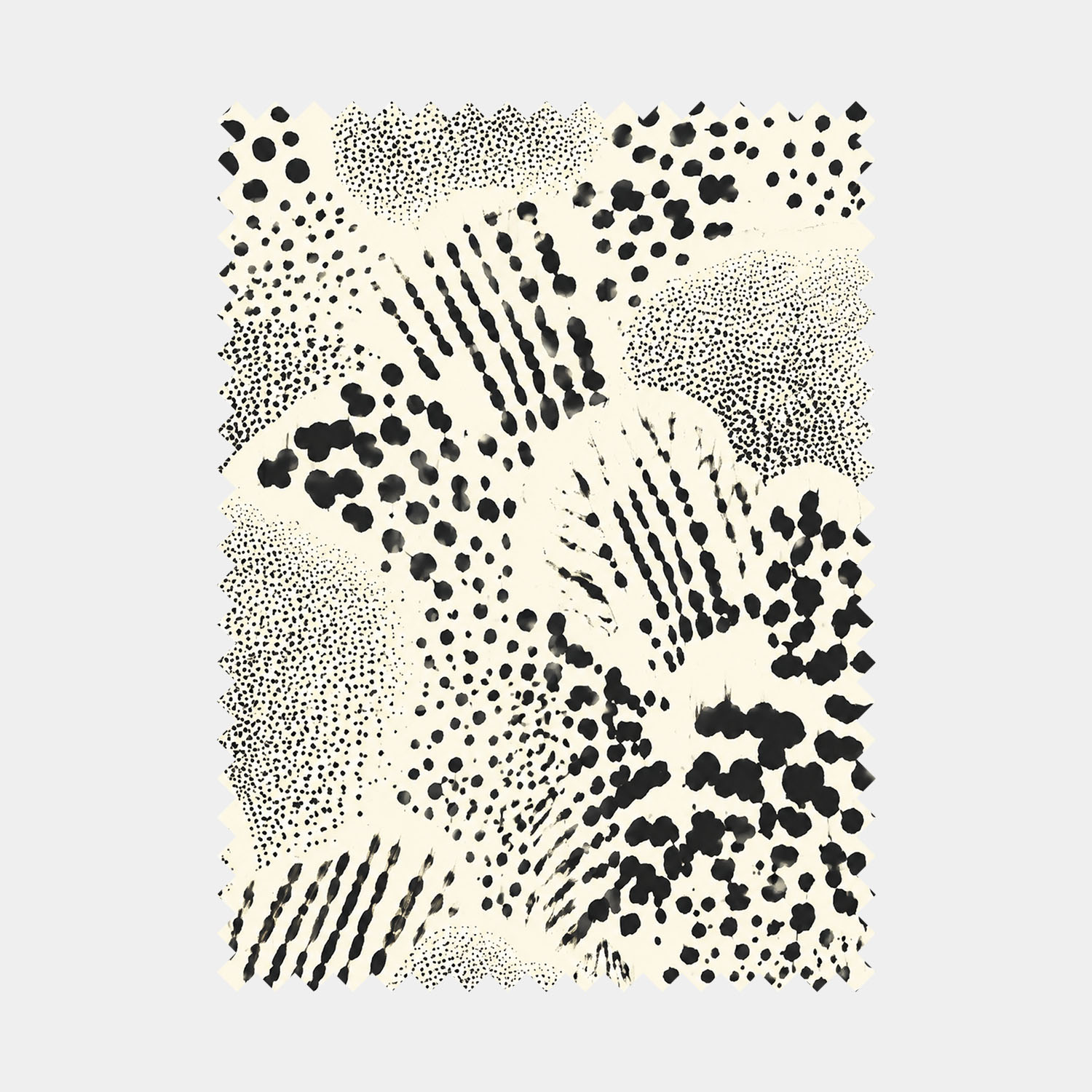 Noir Pointillist Tribal Ink