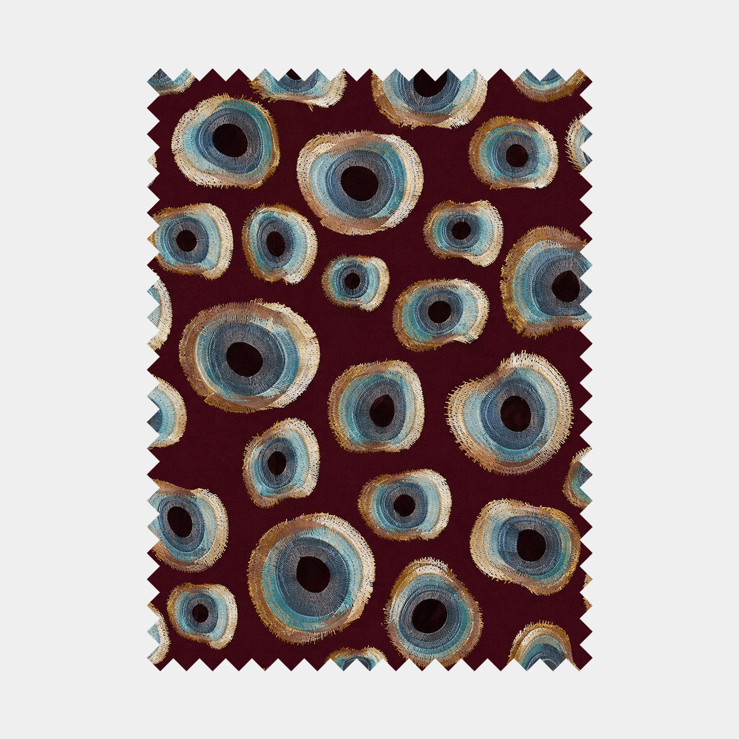 Burgundy Celestial Eye Agate